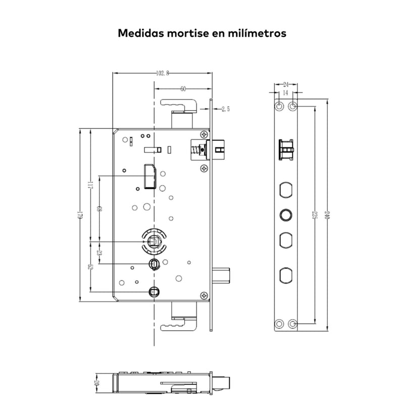 Cerradura Residencial IC800