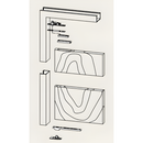 CP-440 – Set de Brazos y Pivotes para Puertas de Madera o Metal