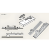 CP-60 – Set de Brazos y Pivotes para Puertas de Madera, Metal o Aluminio